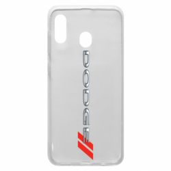 Чехол для Samsung A20 Dodge logo - PrintSalon