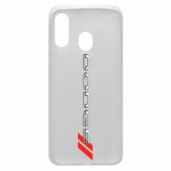 Чехол для Samsung A40 Dodge logo - PrintSalon
