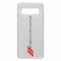 Чехол для Samsung S10 Dodge logo - PrintSalon