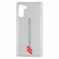 Чехол для Samsung Note 10 Dodge logo - PrintSalon