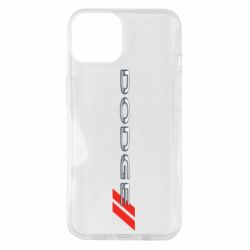 Чехол для iPhone 14 Dodge logo - PrintSalon