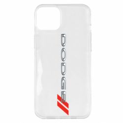 Чехол для iPhone 14 Plus Dodge logo - PrintSalon