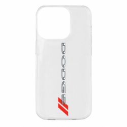 Чехол для iPhone 14 Pro Dodge logo - PrintSalon