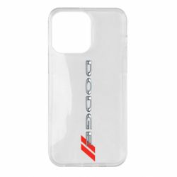 Чехол для iPhone 14 Pro Max Dodge logo - PrintSalon