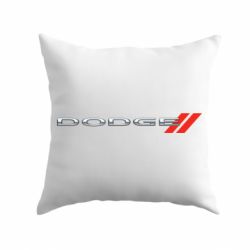 Подушка Dodge logo - PrintSalon