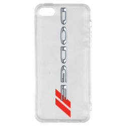 Чехол для iPhone5/5S/SE Dodge logo - PrintSalon