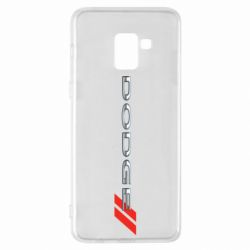 Чехол для Samsung A8+ 2018 Dodge logo - PrintSalon