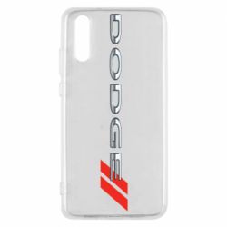Чехол для Huawei P20 Dodge logo - PrintSalon