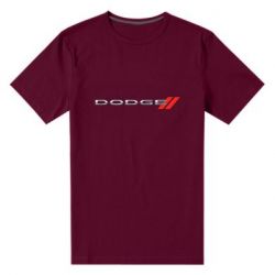 Мужская футболка премиум Dodge logo - PrintSalon