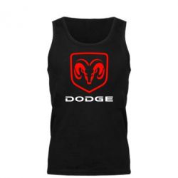 Мужская майка DODGE - PrintSalon