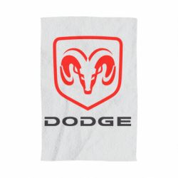 Полотенце с принтом DODGE - PrintSalon