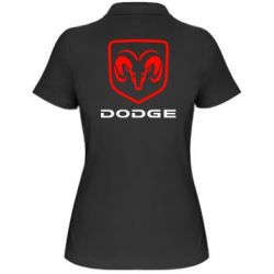 Женское поло DODGE - PrintSalon