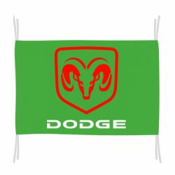Флаг DODGE - PrintSalon