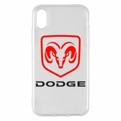 Чехол для iPhone X/Xs DODGE - PrintSalon