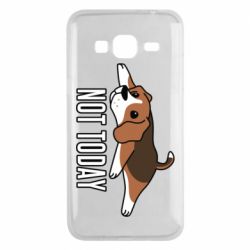 Чехол для Samsung J3 2016 Dog not today - PrintSalon