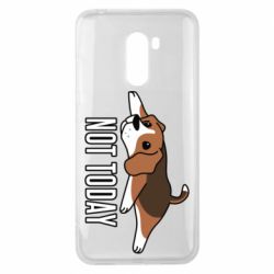 Чехол для Xiaomi Pocophone F1 Dog not today - PrintSalon