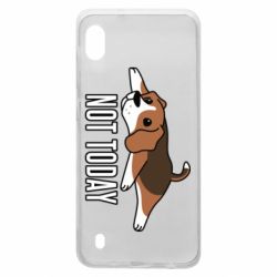 Чехол для Samsung A10 Dog not today - PrintSalon