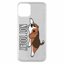 Чехол для iPhone 11 Dog not today - PrintSalon