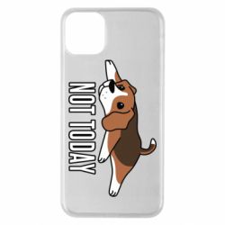 Чехол для iPhone 11 Pro Max Dog not today - PrintSalon