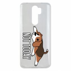Чехол для Xiaomi Redmi Note 8 Pro Dog not today - PrintSalon