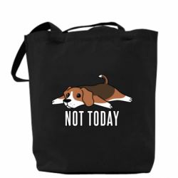 Эко-сумка Dog not today - PrintSalon