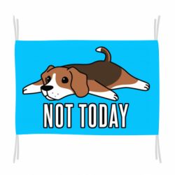 Флаг Dog not today