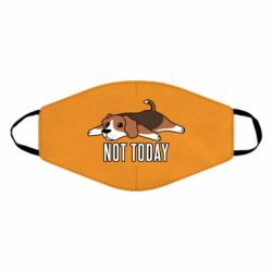 Маска многоразовая Dog not today - PrintSalon