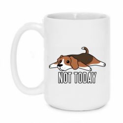 Чашка 420ml Dog not today
