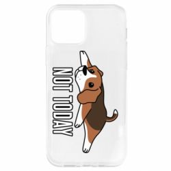 Чехол для iPhone 12 Dog not today - PrintSalon