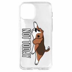 Чехол для iPhone 12 mini Dog not today - PrintSalon