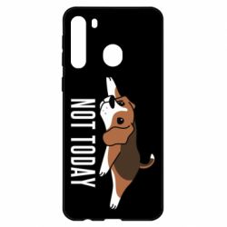 Чехол для Samsung A21 Dog not today - PrintSalon