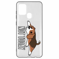 Чехол для Samsung A21s Dog not today