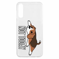 Чехол для Samsung A50 Dog not today - PrintSalon