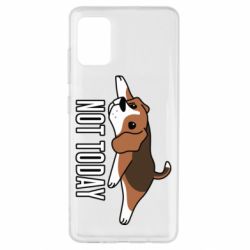 Чехол для Samsung A51 Dog not today - PrintSalon