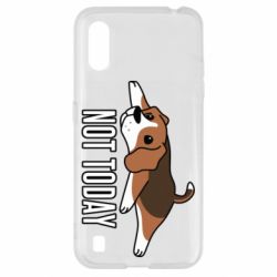Чехол для Samsung A01/M01 Dog not today - PrintSalon