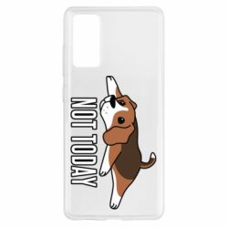 Чехол для Samsung S20 FE Dog not today
