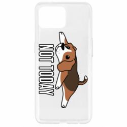 Чехол для Oppo Reno 4 Lite Dog not today - PrintSalon