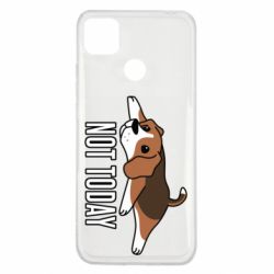 Чехол для Xiaomi Redmi 9c Dog not today - PrintSalon