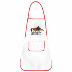 Фартук Dog not today - PrintSalon