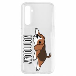Чехол для Realme 6 Pro Dog not today - PrintSalon
