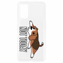 Чехол для Realme 7 Pro Dog not today - PrintSalon