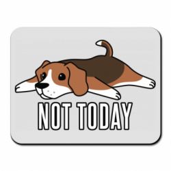Коврик для мыши Dog not today - PrintSalon