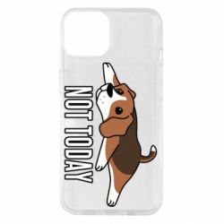 Чехол для iPhone 14 Dog not today