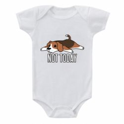 Детский бодик Dog not today