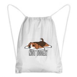 Рюкзак-мешок Dog not today - PrintSalon
