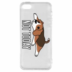 Чехол для iPhone5/5S/SE Dog not today - PrintSalon
