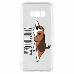 Чехол для Samsung S8 Dog not today