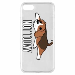 Чехол для iPhone 8 Dog not today - PrintSalon
