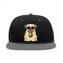 Снепбек Dog with a collar BMW - PrintSalon