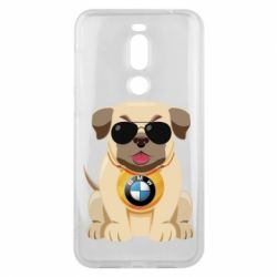 Чохол для Meizu X8 Dog with a collar BMW - PrintSalon